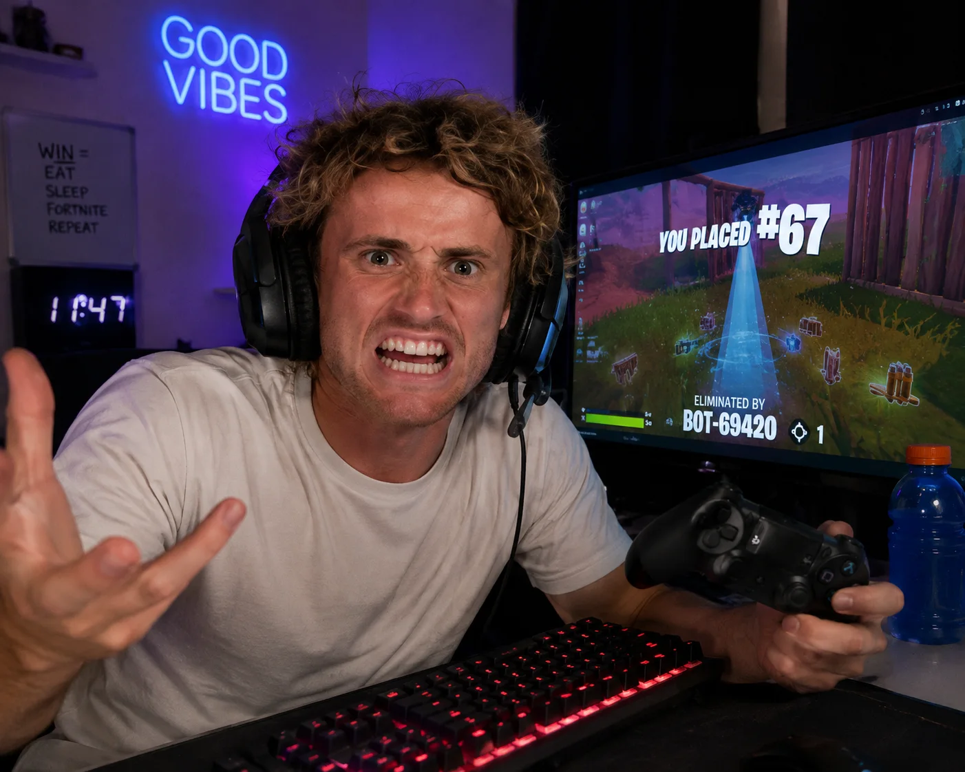 Ian Cropp gaming as CroppDuster